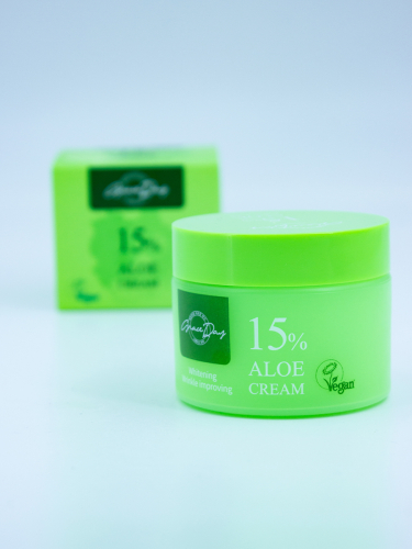 GRACE DAY - КРЕМ ДЛЯ ЛИЦА С ЭКСТРАКТОМ АЛОЭ 15% CREAM ALOE, 50 ML