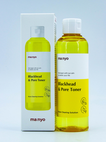 MANYO - ТОНЕР ДЛЯ ЛИЦА ПРОТИВ ЧЕРНЫХ ТОЧЕК BLACKHEAD & PORE TONER, 210 МЛ.