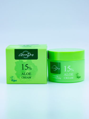 GRACE DAY - КРЕМ ДЛЯ ЛИЦА С ЭКСТРАКТОМ АЛОЭ 15% CREAM ALOE, 50 ML