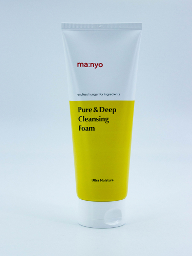 MANYO - ПЕНКА ДЛЯ УМЫВАНИЯ ДЛЯ ГЛУБОКОГО ОЧИЩЕНИЯ ПОР PURE & DEEP CLEANSING FOAM, 200 МЛ.