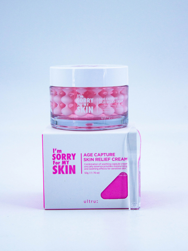 I'M SORRY FOR MY SKIN - КРЕМ ДЛЯ ЛИЦА УВЛАЖНЯЮЩИЙ AGE CAPTURE SKIN RELIEF CREAM, 50 G