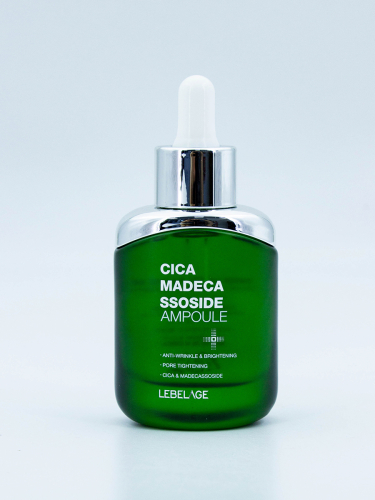 LEBELAGE - СЫВОРОТКА ДЛЯ ЛИЦА АМПУЛЬНАЯ С ЭКСТРАКТОМ ЦЕНТЕЛЛЫ CICA MADECASSOSIDE AMPOULE, 35 МЛ.