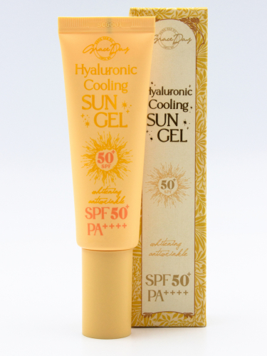 GRACE DAY - КРЕМ СОЛНЦЕЗАЩИТНЫЙ HYALURONIC COOLING SUN GEL, 50 G