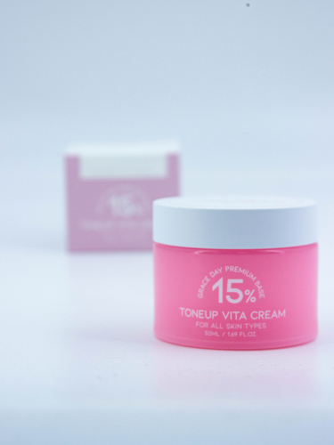 GRACE DAY - КРЕМ ДЛЯ ЛИЦА С ВИТАМИНАМИ TONE UP VITA 15% CREAM, 50 МЛ.