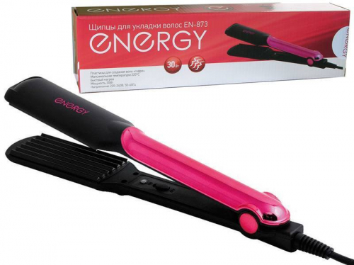Щипцы для укладки волос ENERGY EN-873 30Вт арт.900250