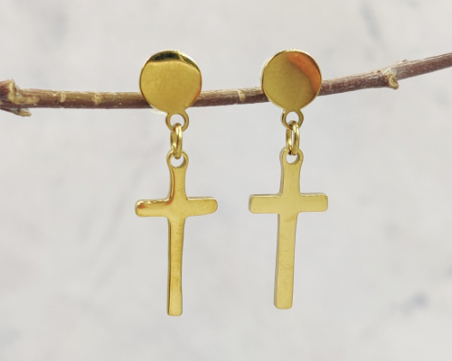 Серьги из стали