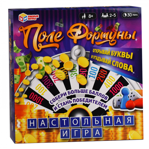 Настольная игра-ходилка квадрат 