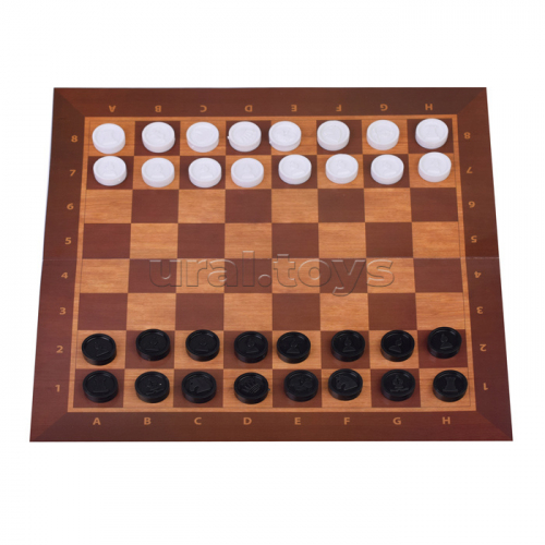 Игра настольная 3 в 1: шашки, шахматы, нарды