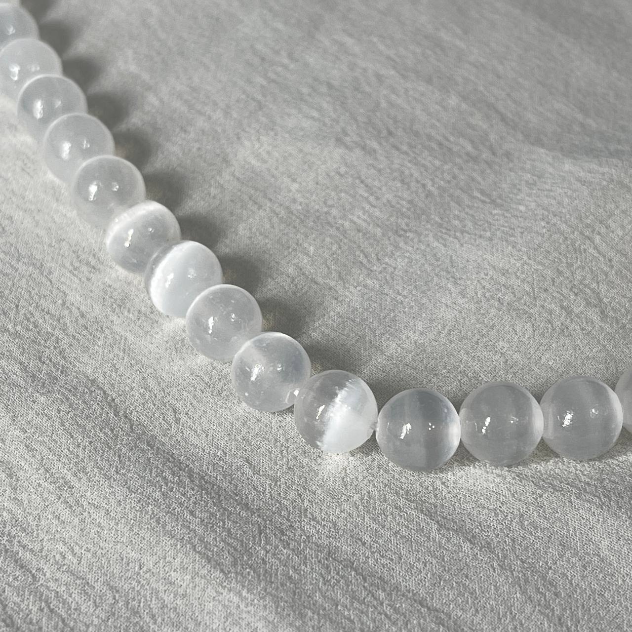 Радуга Самоцветов Колье из Селенита