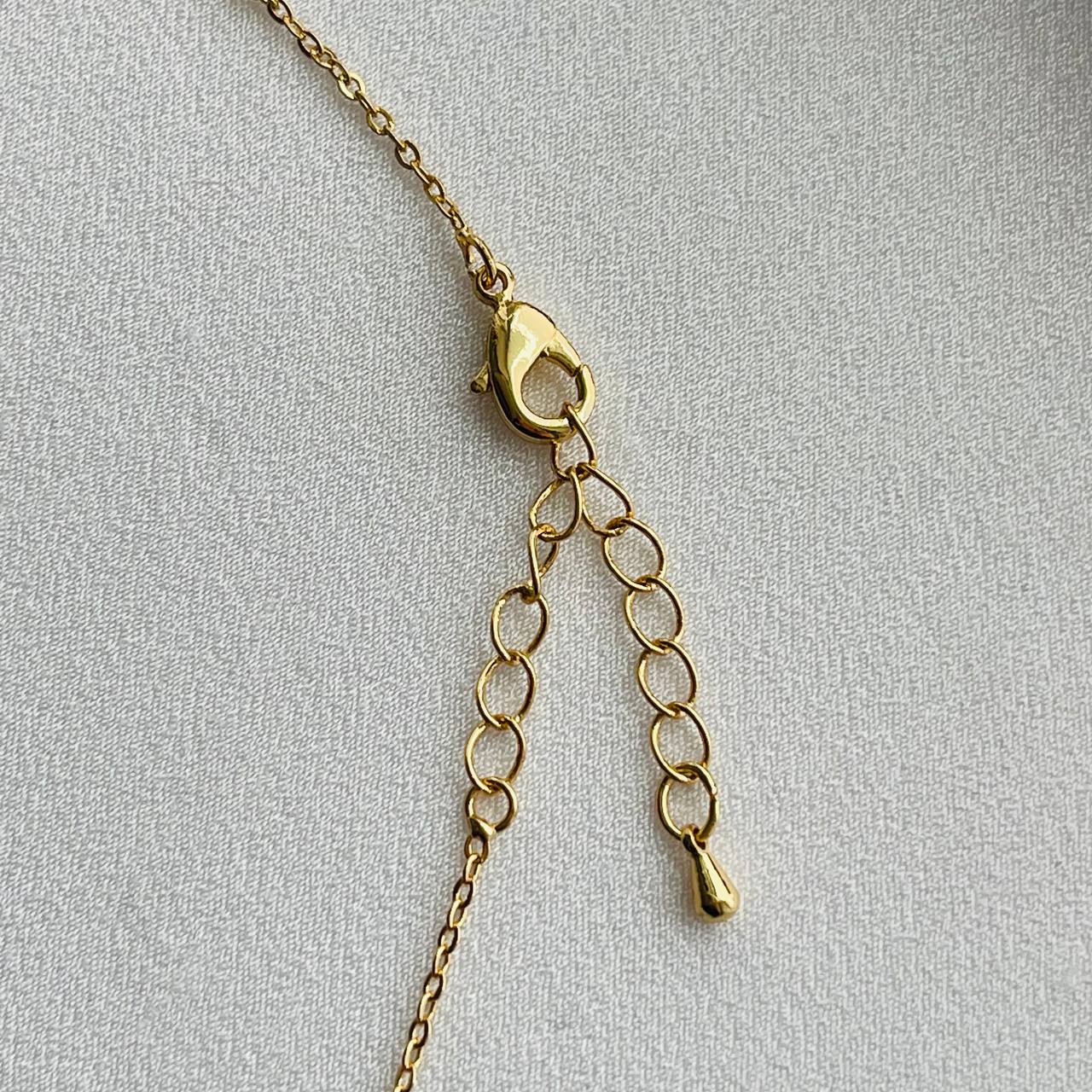 Радуга Самоцветов Кулон на цепочке из зеленого Авантюрина