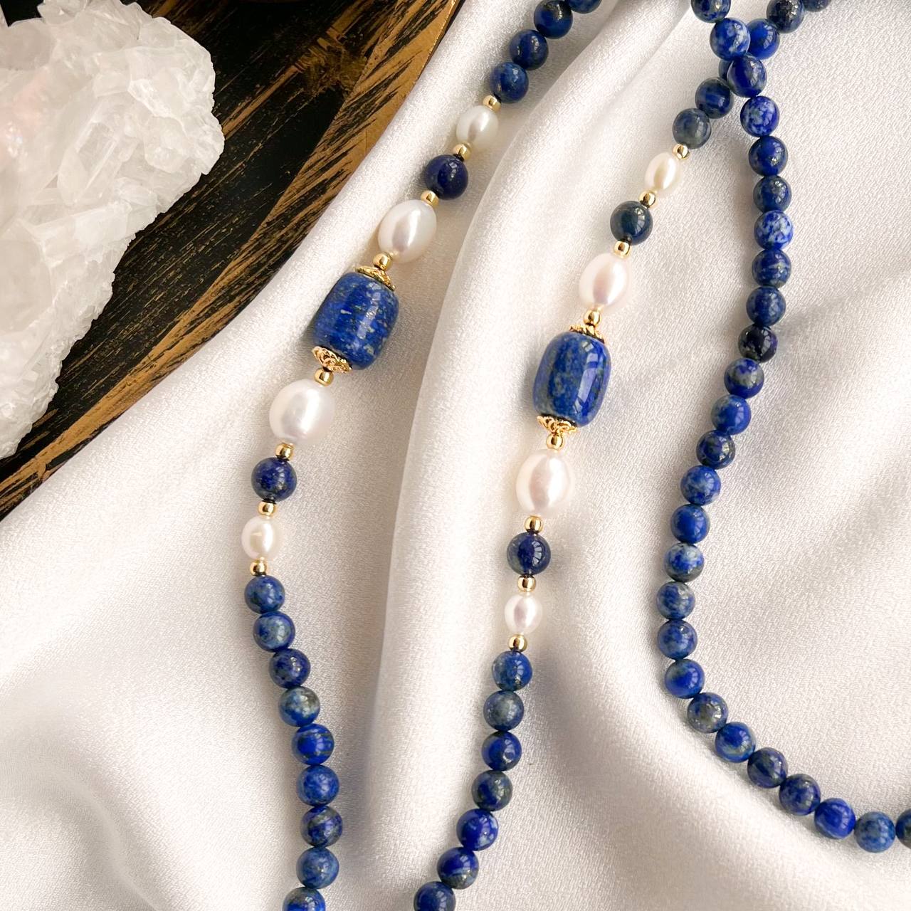 Радуга Самоцветов Сотуар из Лазурита и Жемчуга