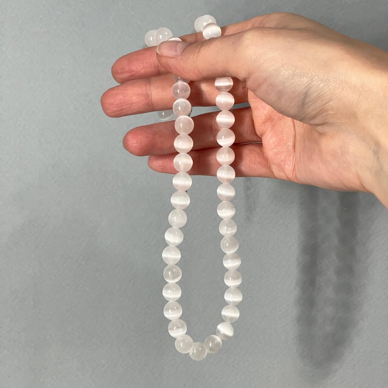 Радуга Самоцветов Колье из Селенита