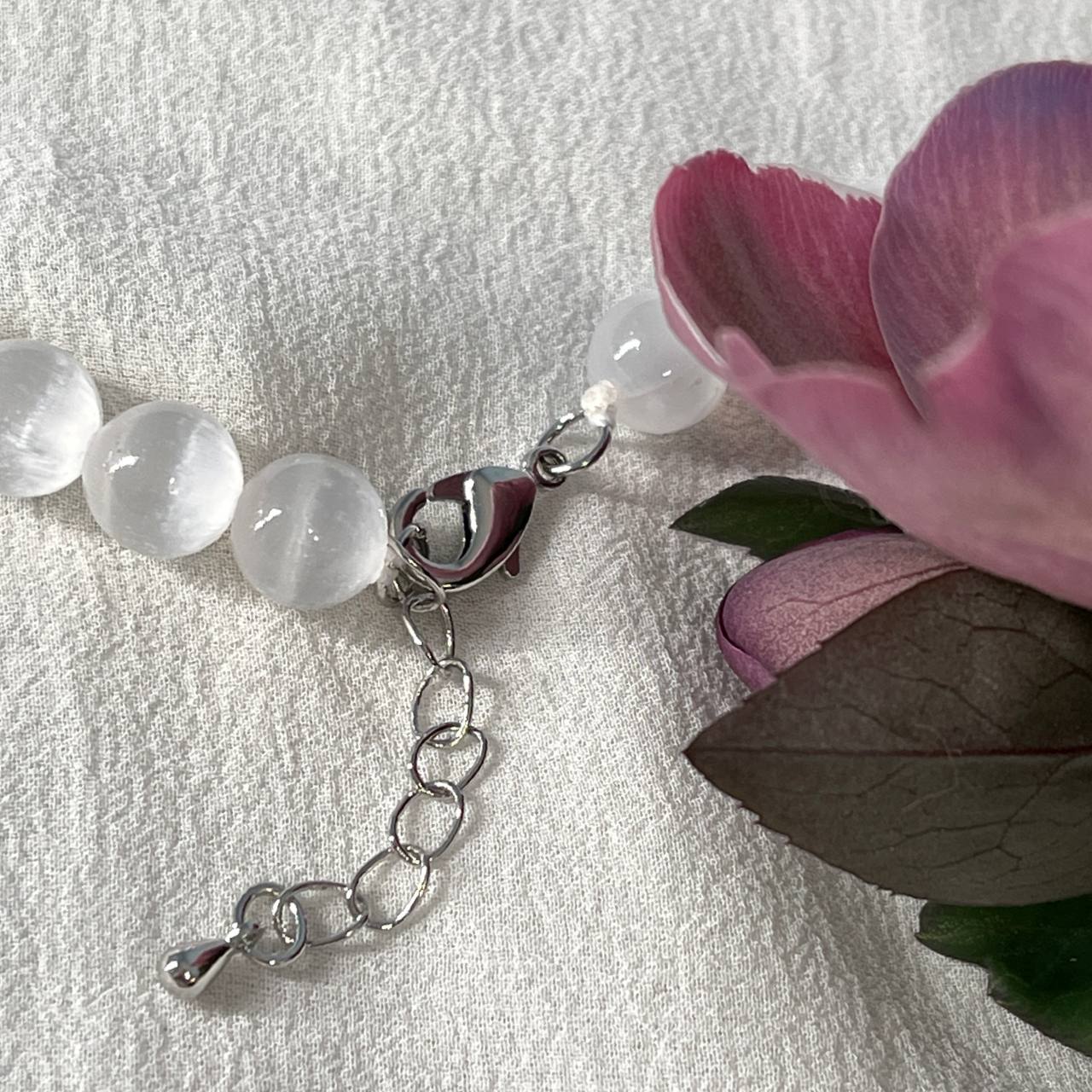 Радуга Самоцветов Колье из Селенита