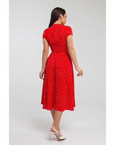 Платье 0275-01-27-11 Красный