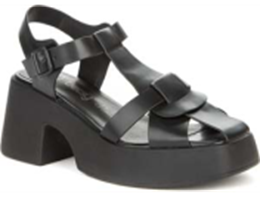 937102/06-01 черный иск.кожа женские туфли открытые (В-Л 2023)
