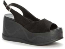 137570/01-01 черный текстиль женские туфли открытые (В-Л 2023)