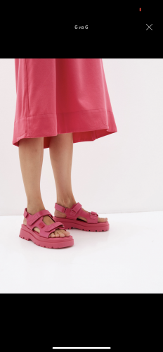 937018/03-03 розовый иск.кожа женские туфли открытые (В-Л 2023)