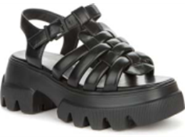 937100/03-01 черный иск.кожа женские туфли открытые (В-Л 2023)