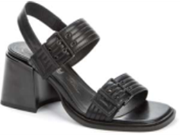 937061/08-01 черный иск.кожа женские туфли открытые (В-Л 2023)