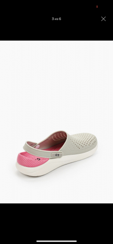 437311/01-03 серый/розовый ЭВА (этиленвинилацетат) женские туфли открытые (В-Л 2023)