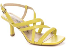 937081/04-02 желтый иск.кожа женские туфли открытые (В-Л 2023)