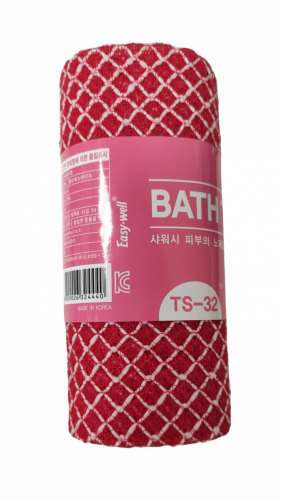 Мочалка для душа TAMINA  Easy-Well Shower Towel (TS-32) (1 шт) (ЦВЕТ В АССОРТИМЕНТЕ, СКЛАД ВКЛАДЫВАЕТ РАЗНЫЕ)