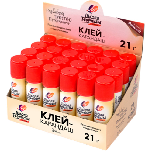 Клей карандаш Школа творчества 21 г 29С 1737-08  /ЛУЧ/   в Нижнем Новгороде