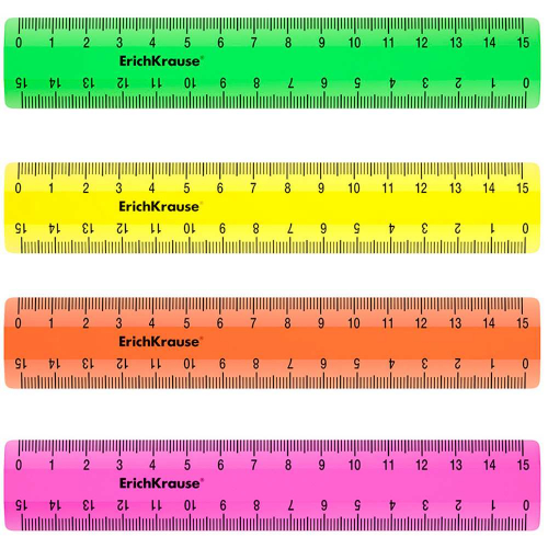 Линейка пластик 15см Neon 52997   в Нижнем Новгороде