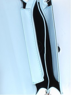 Сумка женская искусственная кожа Ch&K-1072, 1отд, плечевой ремень, голубой 255056