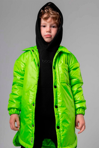 Куртка BODO #782606 32-43U Неон зеленый