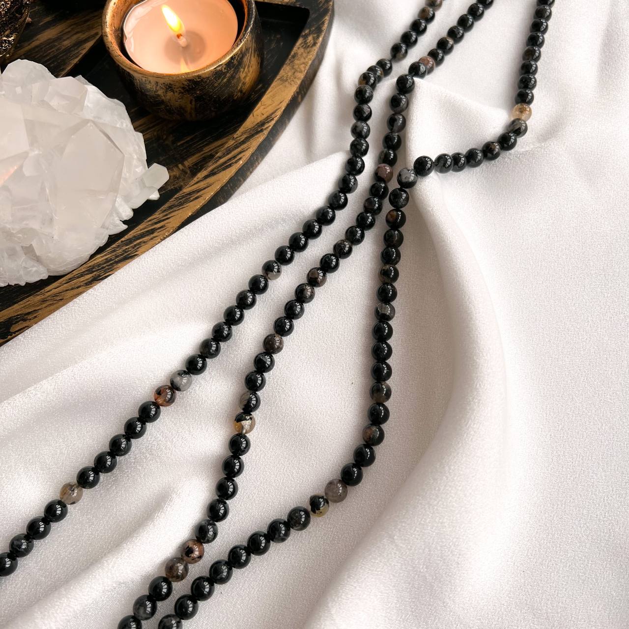 Радуга Самоцветов Бусины для украшений из Турмалина