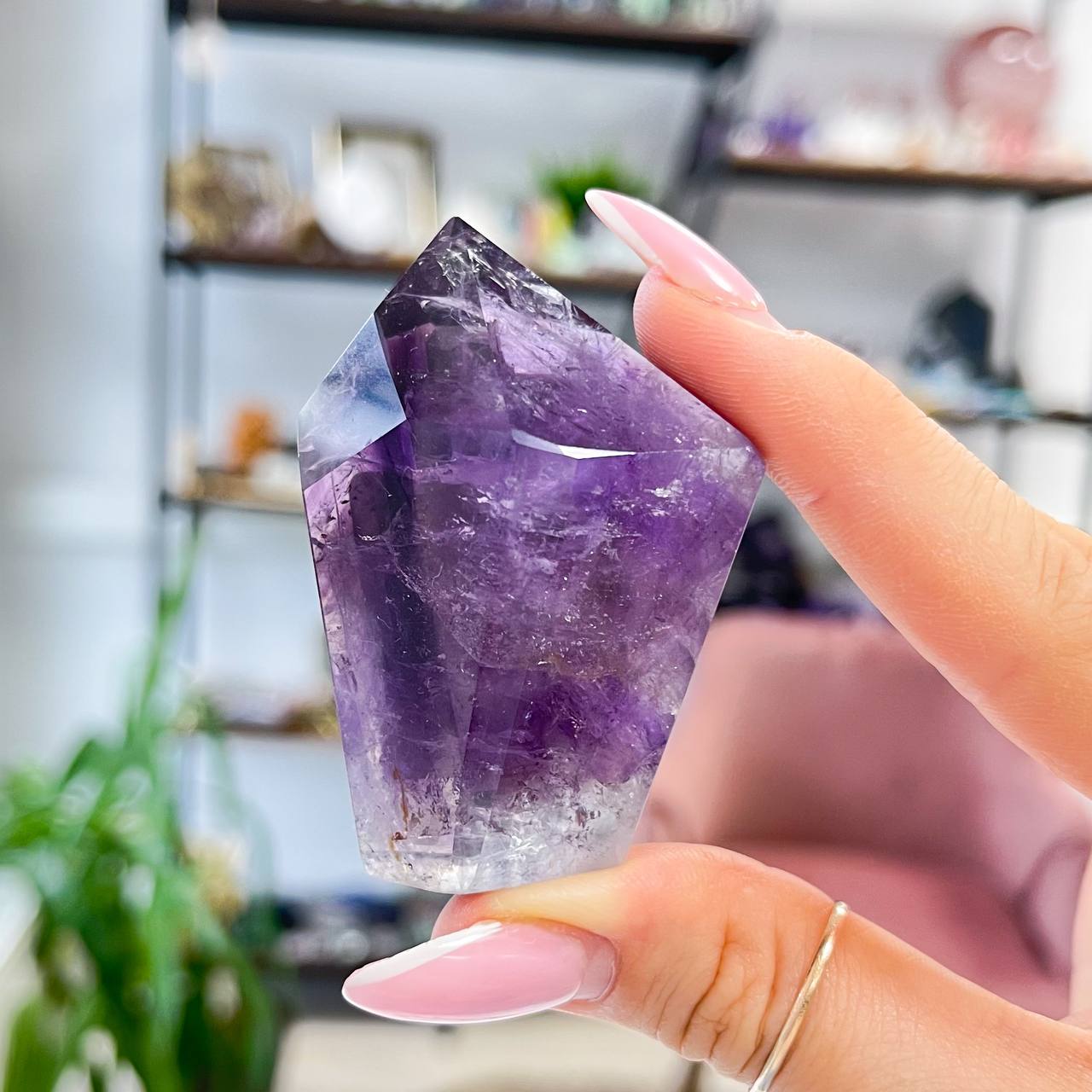 Радуга Самоцветов Кристалл из Аметиста