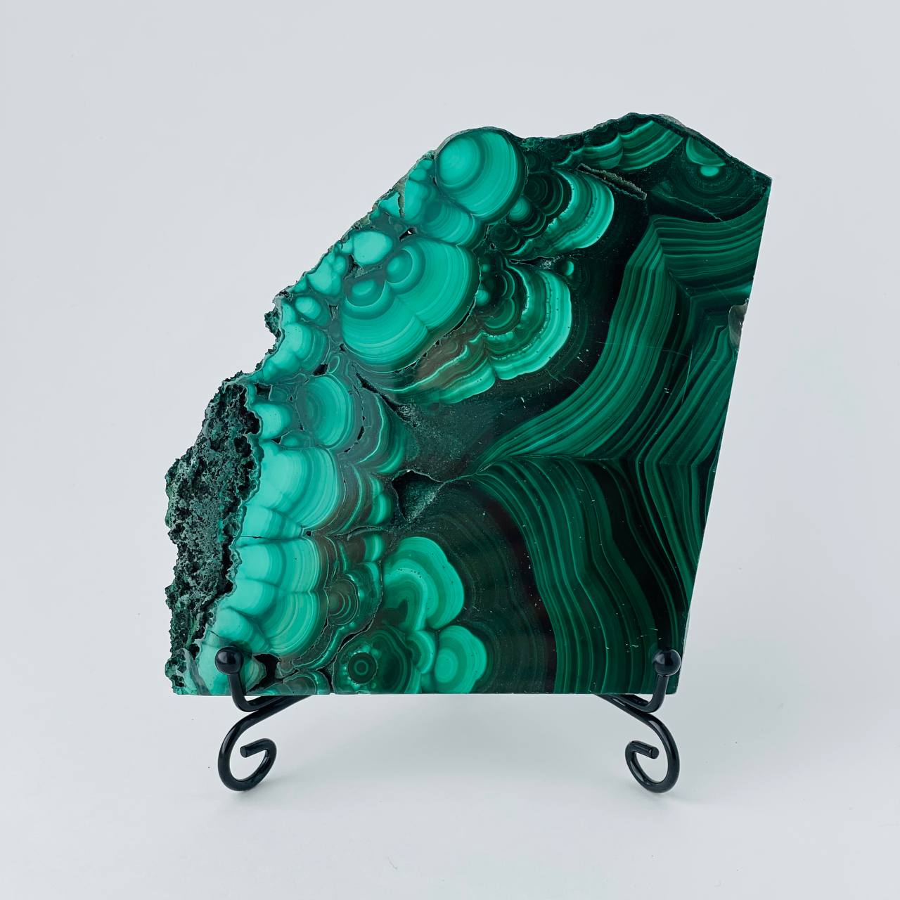 Радуга Самоцветов Срез из Малахита