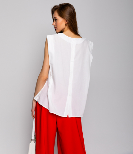 Ст.цена 720руб.Блуза #КТ2131 (1), белый