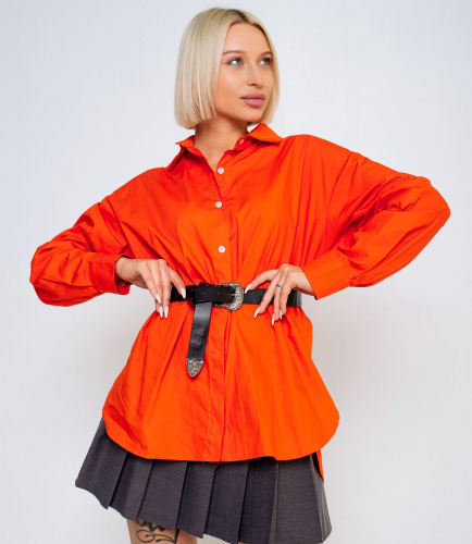 Рубашка #КТ3160 (8), оранжевый