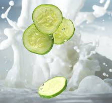 DEOPROCE MOISTURE MILK CUCUMBER CREAM Увлажняющий крем для лица с экстрактами огурца и молочного протеина 100г