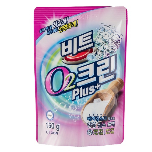 LION BEAT O2 Clean Plus (Pouch) Кислородный отбеливатель 