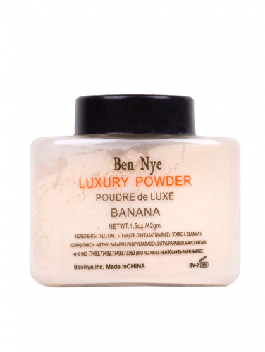 Ben Nye Рассыпчатая пудра банановая для лица Luxuary Powder, 03