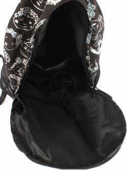 Рюкзак жен текстиль MC-293, 1отд, 3внеш, 3внут/карм. черный 254941