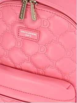 Рюкзак жен искусственная кожа DJ-6955-3-RASPBERRY, 1отд, 2внут+2внеш/ карм, розовый 253968