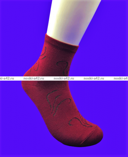 ЮстаТекс носки женские арт. 2с11 АССОРТИ с рисунком