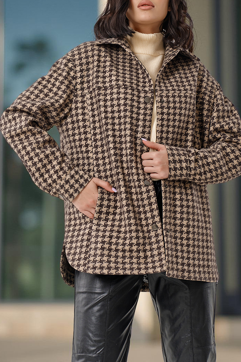 ст. цена3490руб.! Теплая рубашка из пальтовой ткани бежевая