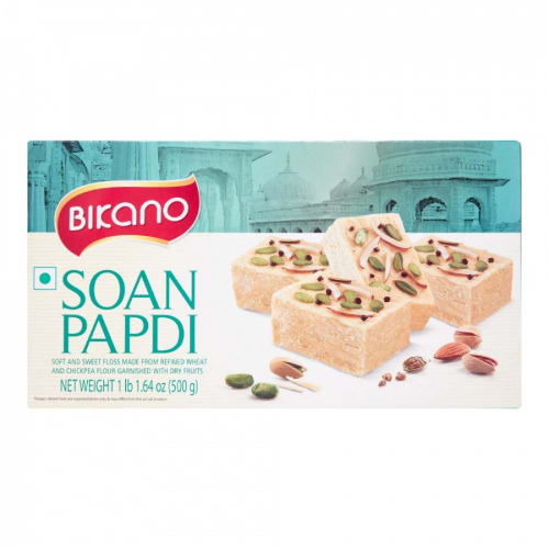 BIKANO Halwa Soan Papdi with nuts Халва Соан Папди с орехами 500г