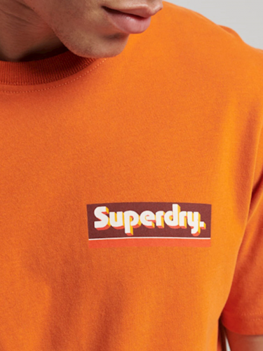Футболка Superdry 2139 оранжевый