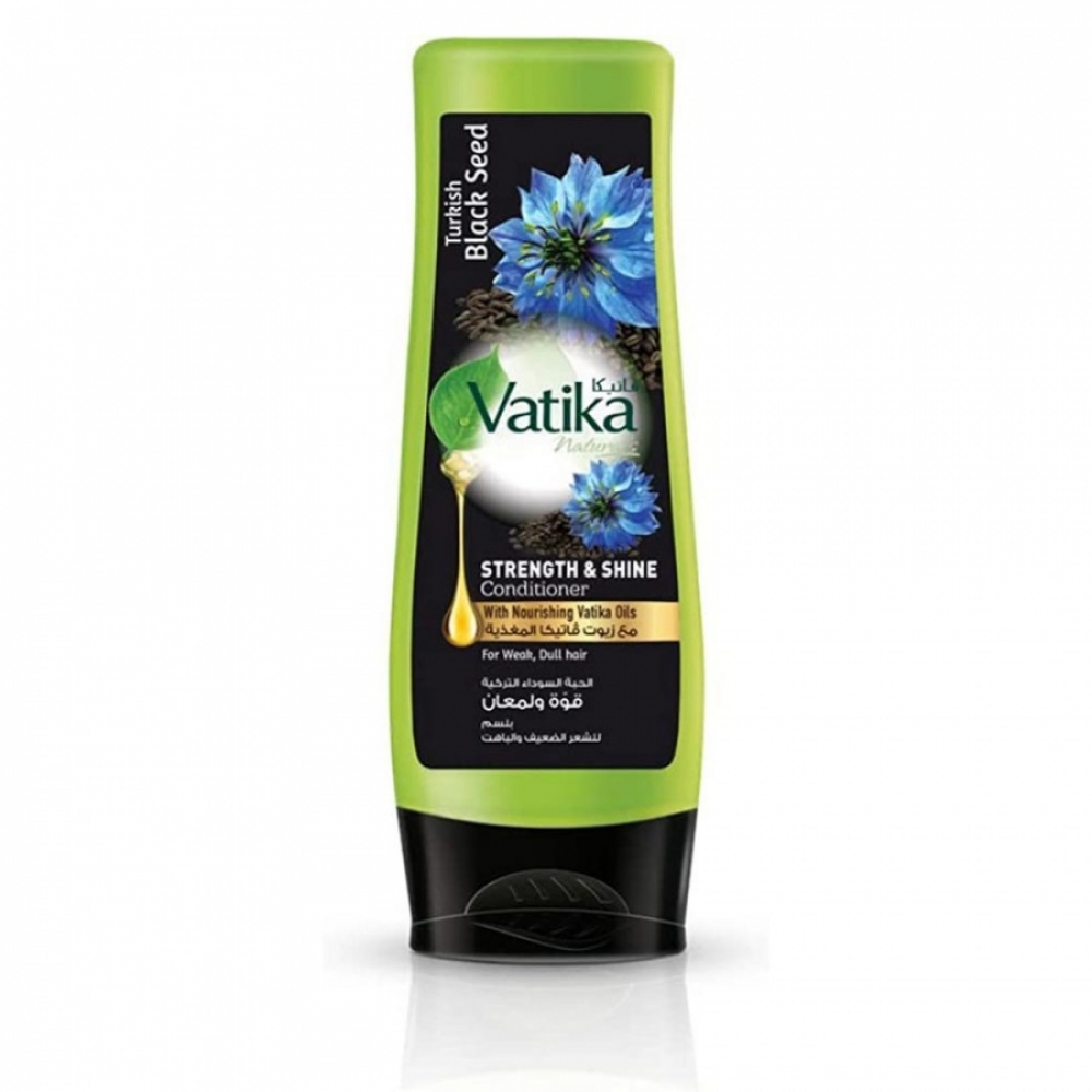 DABUR VATIKA Naturals Hair Conditioner Black seed Кондиционер для волос Сила и блеск 400мл