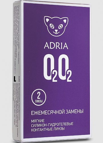 ADRIA O2O2 (2 линзы) -ежемесячные