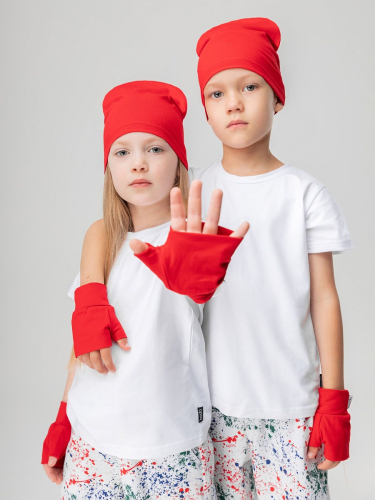 Комплект (шапка, перчатки) 13-193U; красный