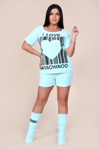 Костюм с сапожками - MOSCHINOO - 217 - ментол
