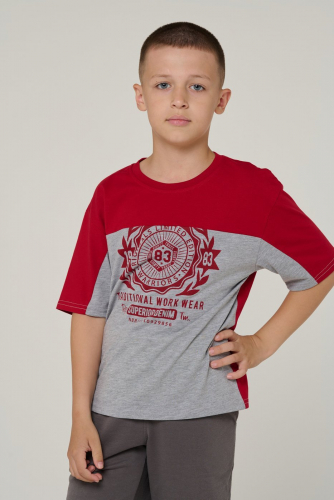 футболка для мальчика М 099-05 -50%