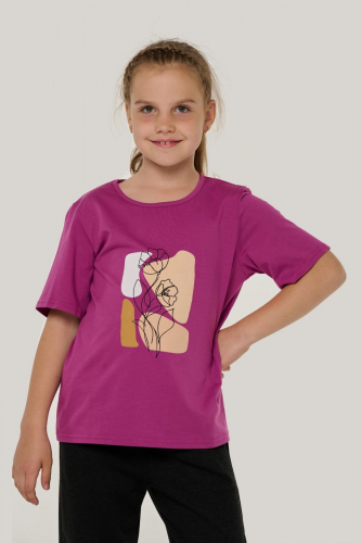футболка для девочки Д 074-04 -50%